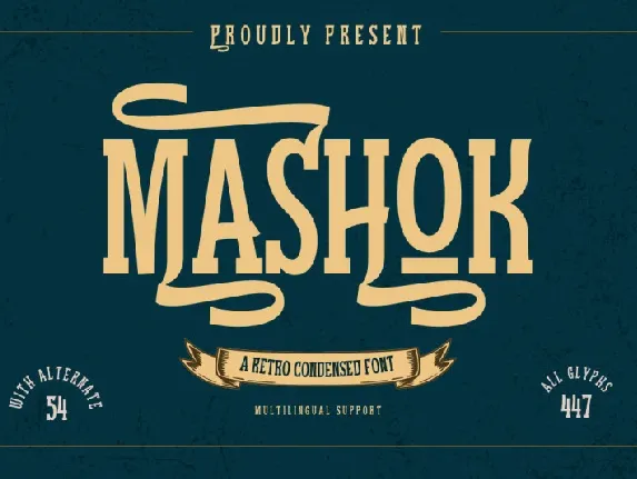 Mashok font