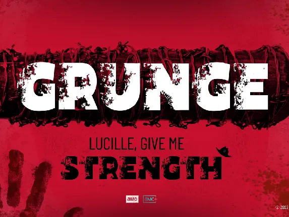 Grunge font