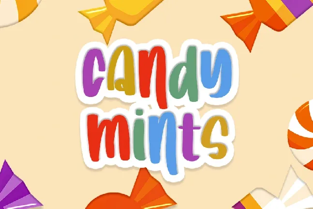 Candy Mints font