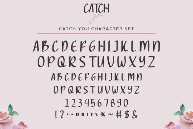 Catch You Script Duo font