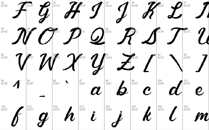 Nikson font