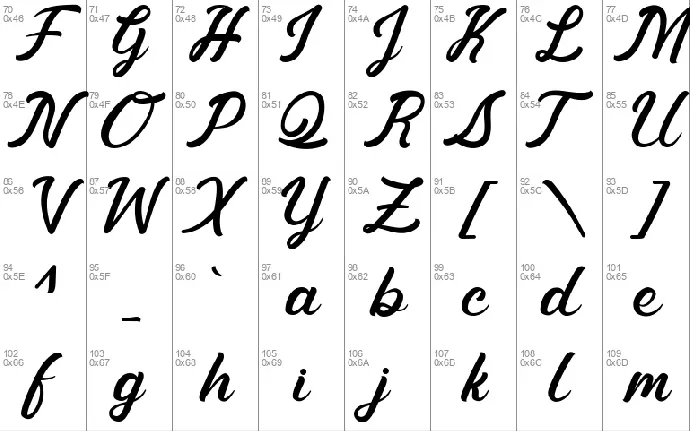 Nikson font