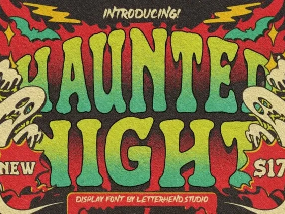 Haunted Night font