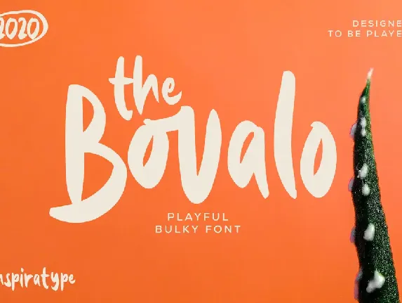 The Bovalo FREE font