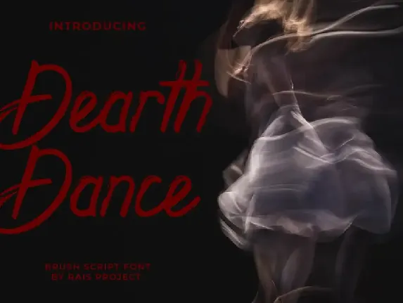 Dearth Dance Demo font