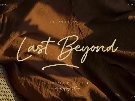 Last Beyond font