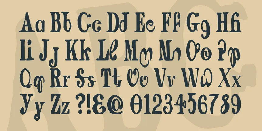 Dragging Canoe font