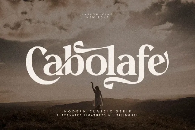 Cabolafe font