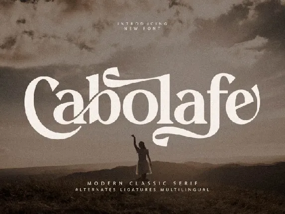 Cabolafe font