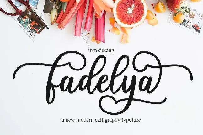 Fadelya Script font