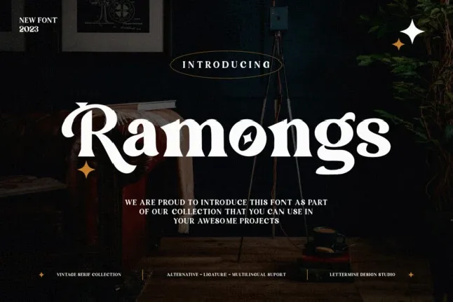 Ramongs font