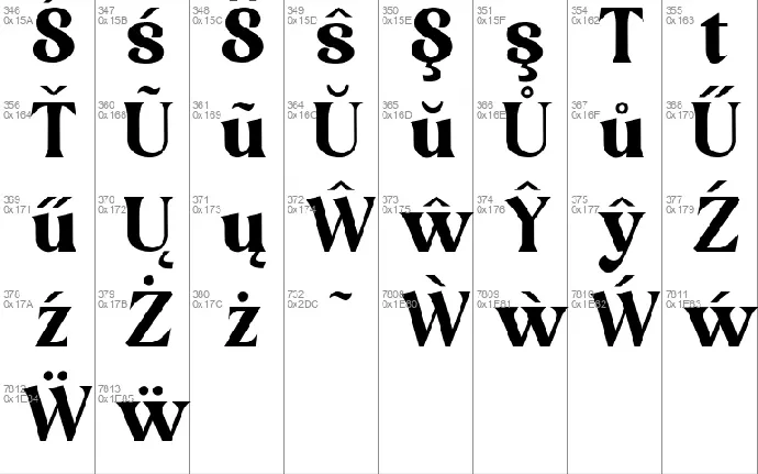 Ramongs font