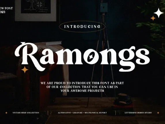 Ramongs font