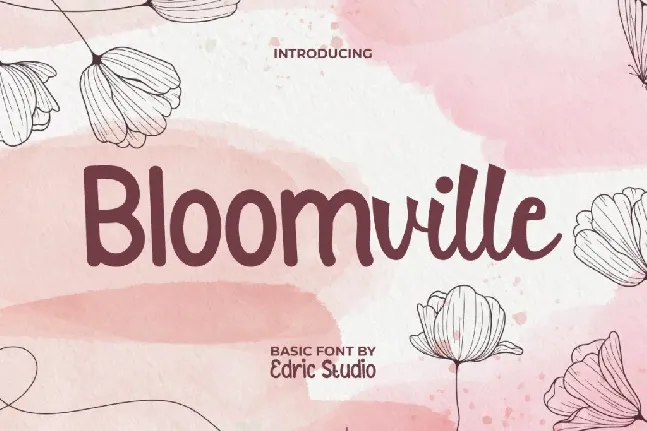 BloomvilleDemo font