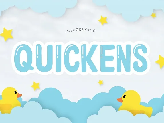 Quickens font