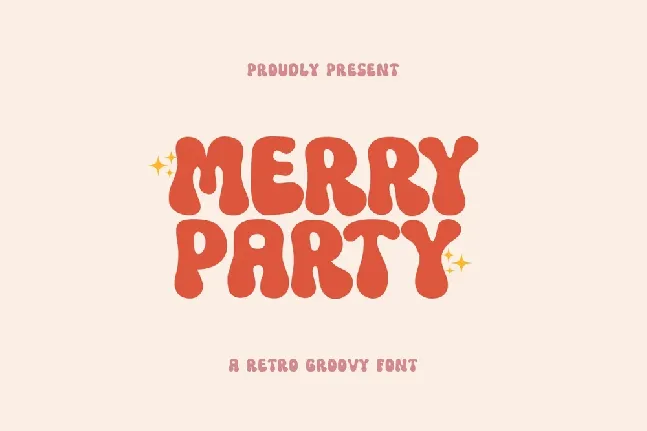 Party Bright font