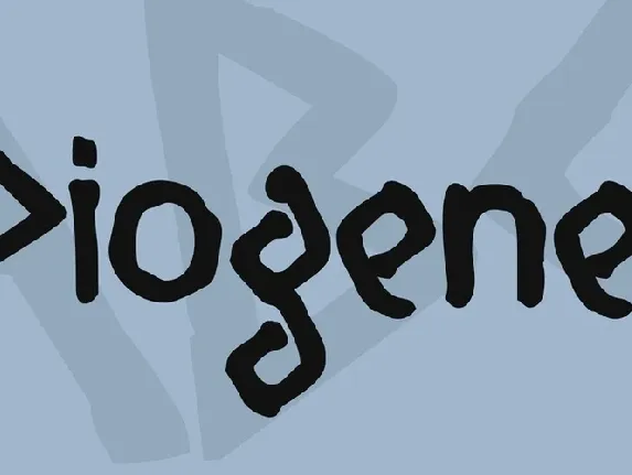 Diogenes font