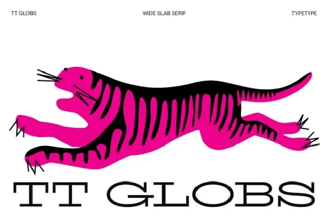 TT Globs font