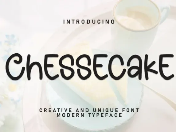 Chessecake Display font