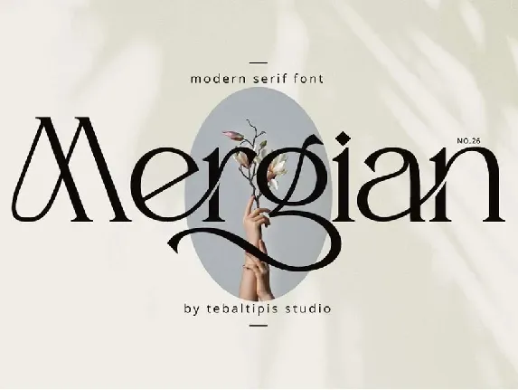 Mergian font