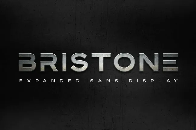 Bristone font