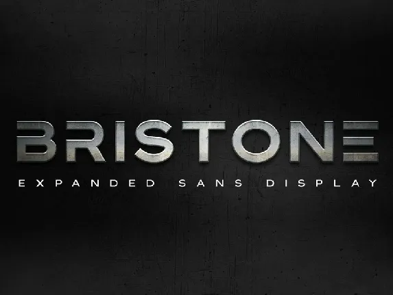 Bristone font