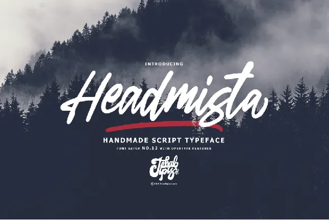 Headmista Script font