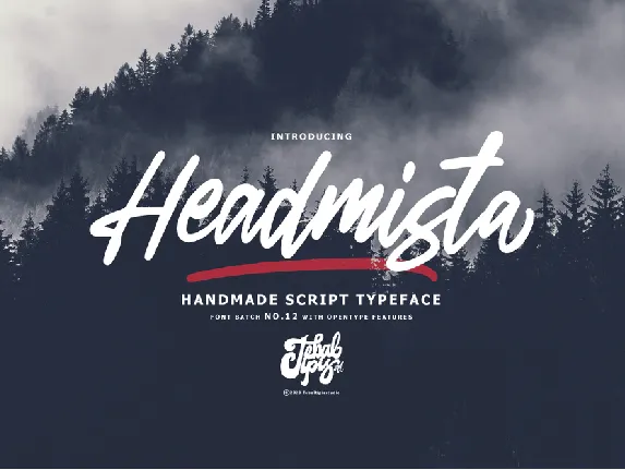 Headmista Script font