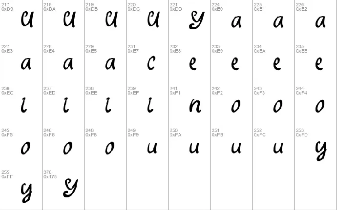 Christmas Everyday font