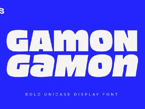 Gamon font