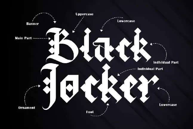 Dark Ruby font