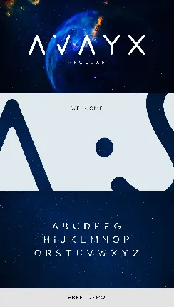 AVAYX Typeface font