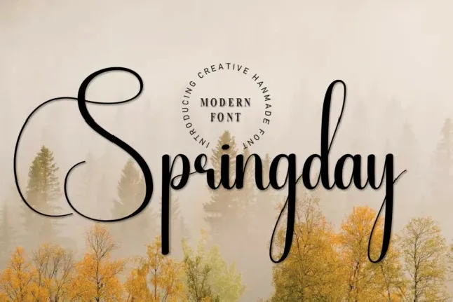 Springday font