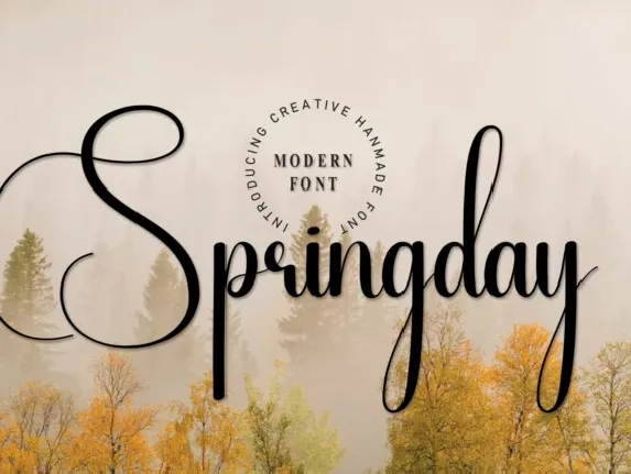 Springday font