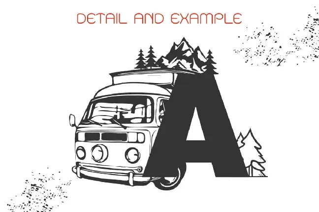 Camper Van font