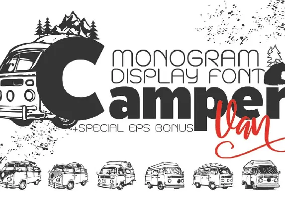 Camper Van font