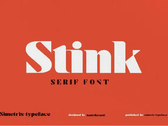 Stink font