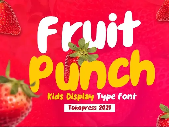 FRUIT-PUNCH font