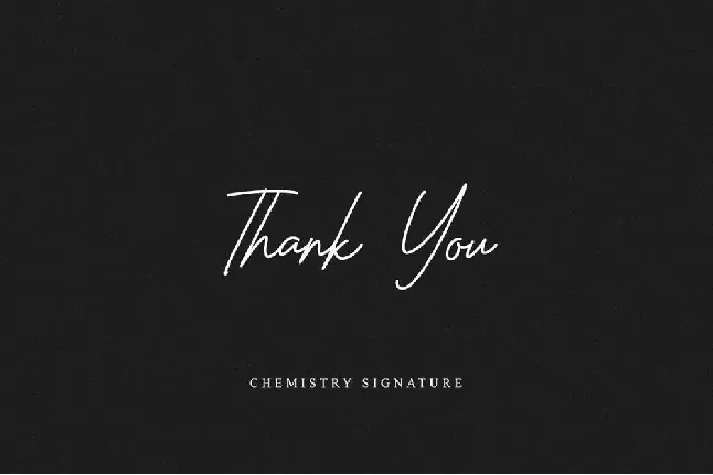 Chemistry font