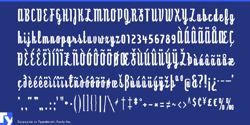 Dyspepsia font