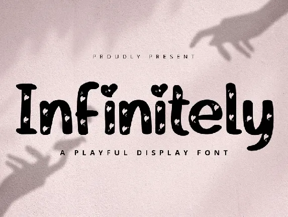 Infinitely font