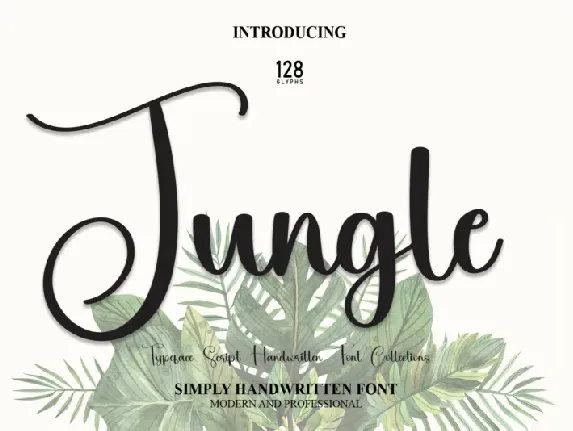 Jungle Script font