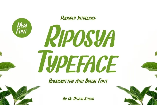 Riposya Typeface font