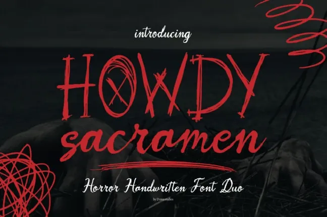 Howdy Sacramen font