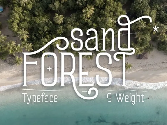 Sand Forest font