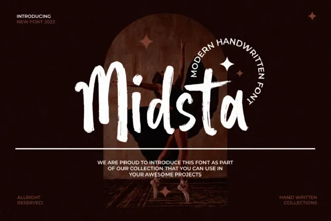 Midsta font