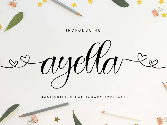 Ayella font