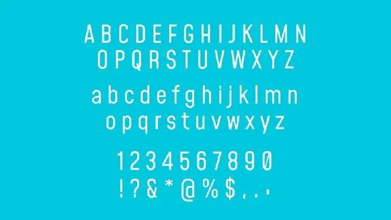 Mohave font