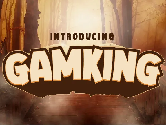 GAMKING font