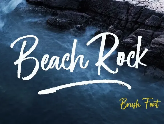 Beach Rock font